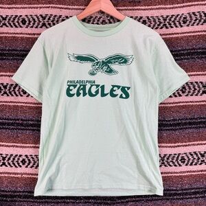 Green Philadelphia Eagles cotton t-shirt Youth Size Large